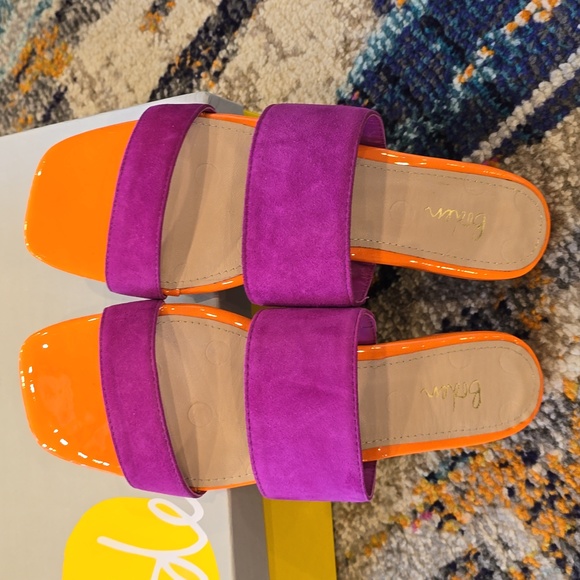 Brand new Boden bright color block sandles - Picture 1 of 4